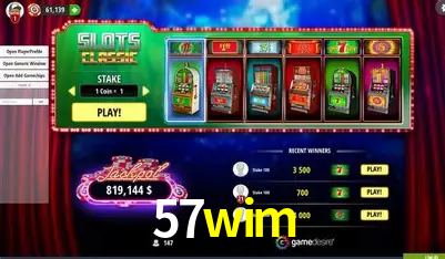 Descubra o Mundo do Cassino Online com 57wim
